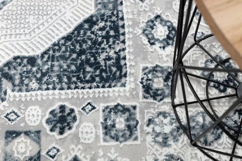 Dywan tradycyjny Duke 51542 kremowo-niebieski - wzór