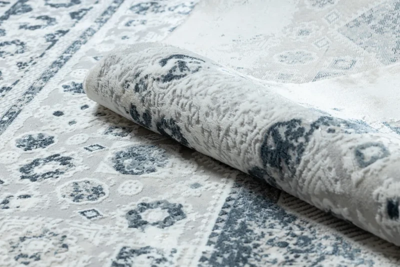 Dywan tradycyjny Duke 51542 kremowo-niebieski - runo