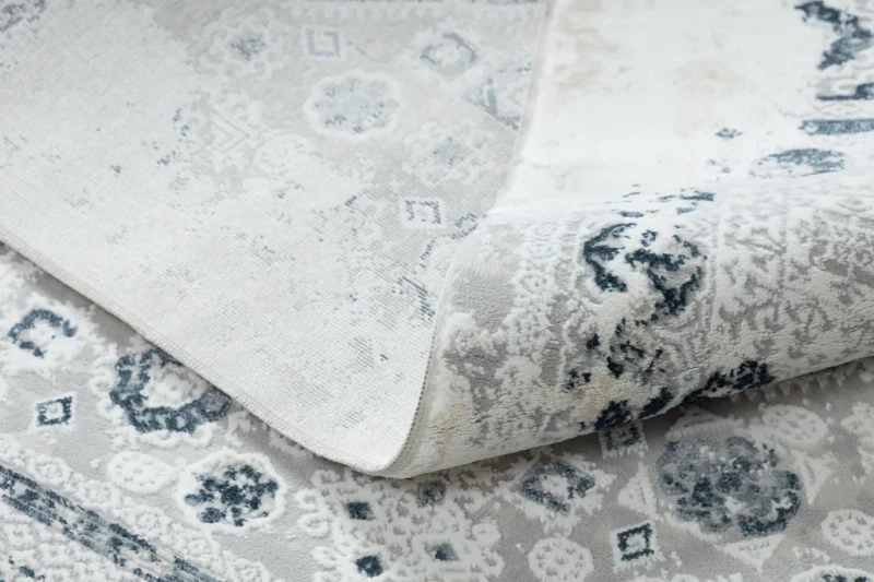 Dywan Duke 51542 kremowo-niebieski - spód