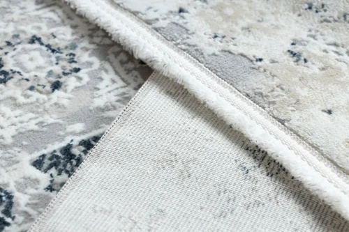 Dywan vintage Duke 51542 kremowo-niebieski - frędzle