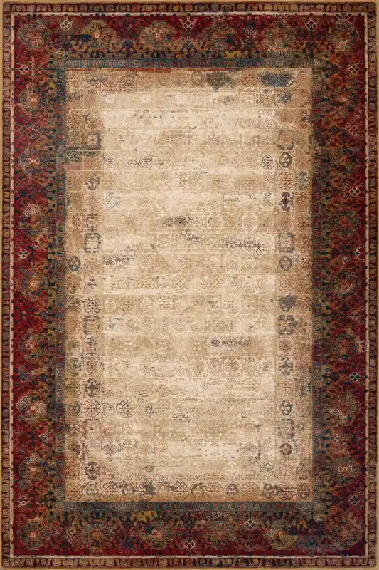 Dywan wełniany Dywilan Polonia Pamuk czerwony