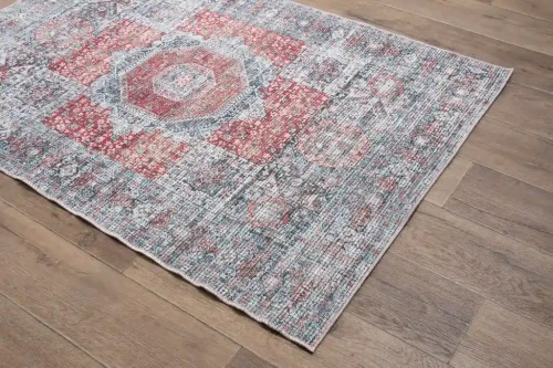 Dywan vintage Dywilan Laila 4 cream rzut z boku