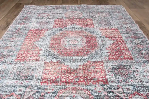 Dywan vintage Dywilan Laila 4 cream rzut z góry