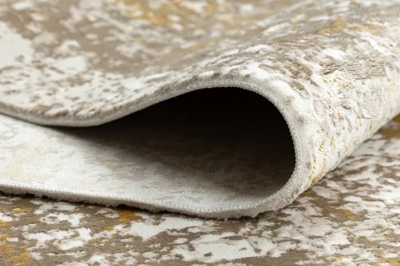 Dywan vintage Duke 51546 beżowo-złoty - bok