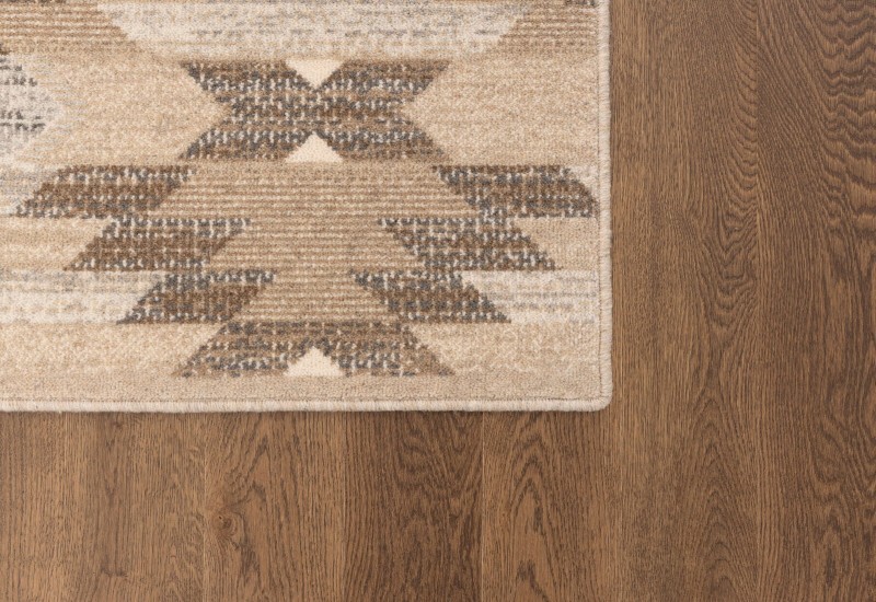 Róg dywanu Agnella Ballata Kazas w kolorze beżowym