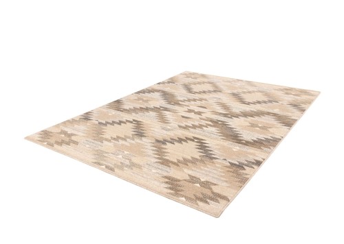Dywan wełniany Brzegi dywanu Agnella Ballata Kazas w kolorze beżowym i rozmiarze 2x3m