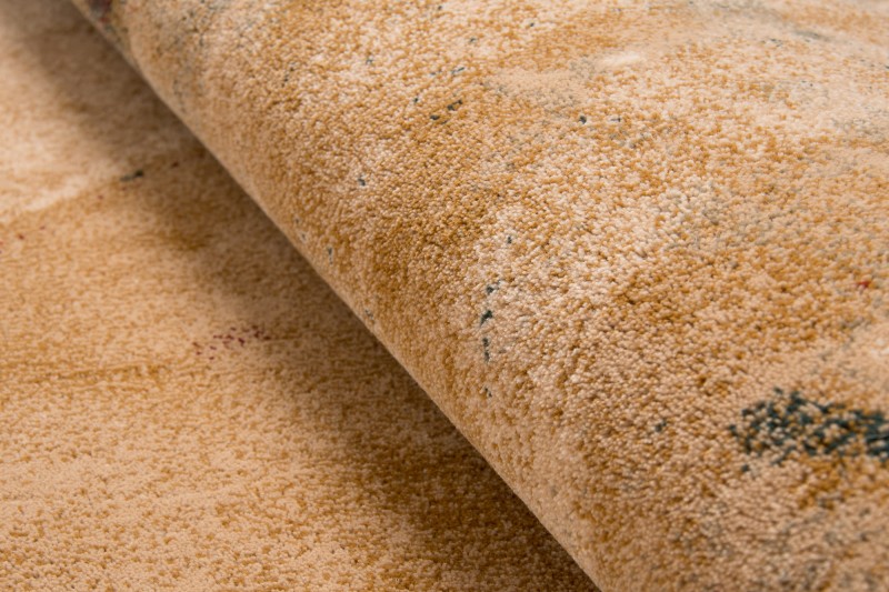 Dywan wełniany Dywilan Omega Kioto czerwony - zbliżenie na runo