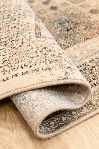 Obszycie dywanu wełnianego Dywilan Superior Mamluk kolor kremowy