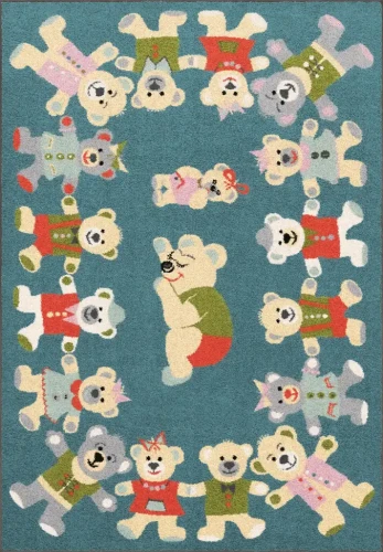 Dywan dziecięcy FD Funky Top Rob lazurowy