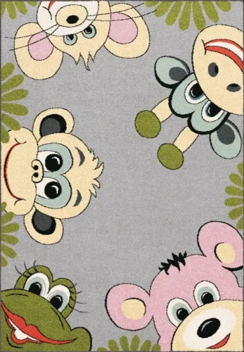 Dywan dziecięcy FD Funky Top Tig grafit