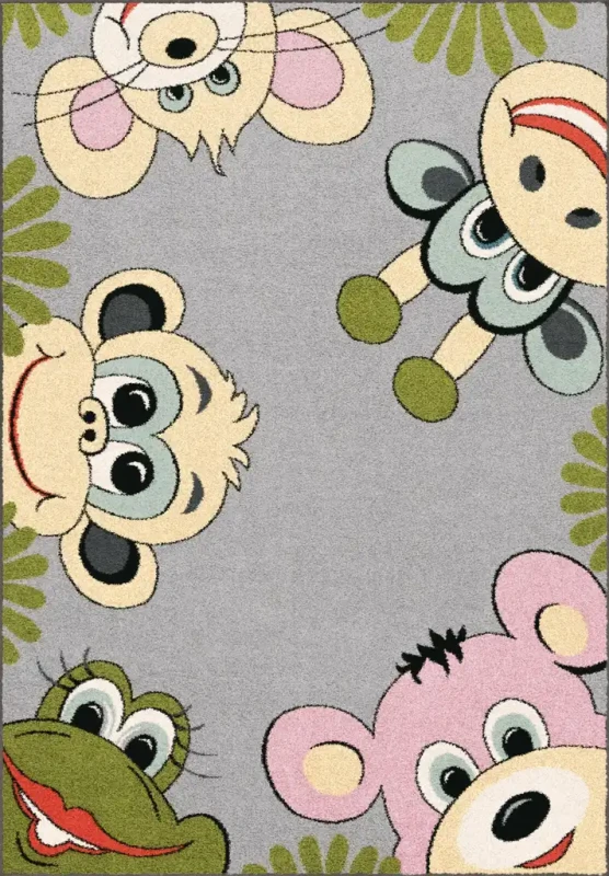 Dywan dziecięcy FD Funky Top Tig grafit