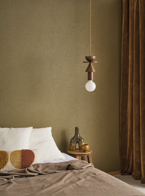 Tapeta minimalistyczna do sypialni Casadeco Solaris 201902649 Dione.webp