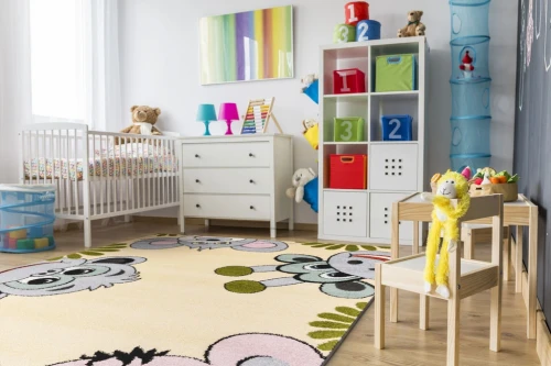 Dywan dziecięcy FD Funky Top Tig waniliowy  aranżacja