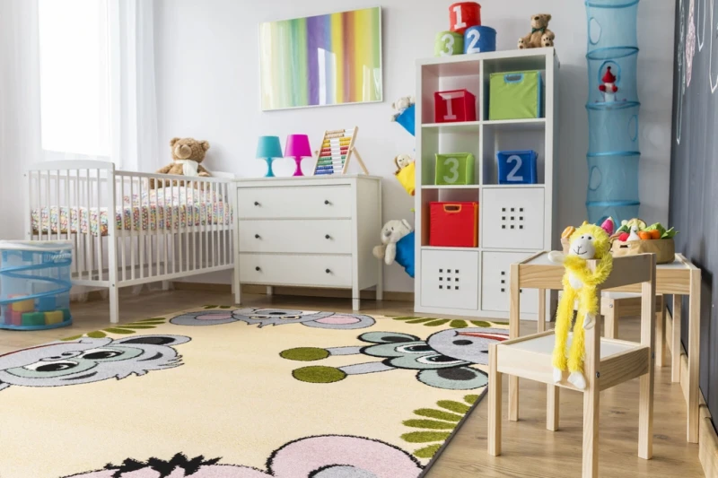 Dywan dziecięcy FD Funky Top Tig waniliowy  aranżacja