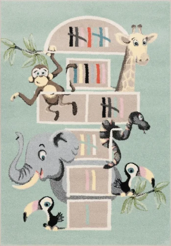 Dywan dziecięcy FD Funky Top Tom miętowy