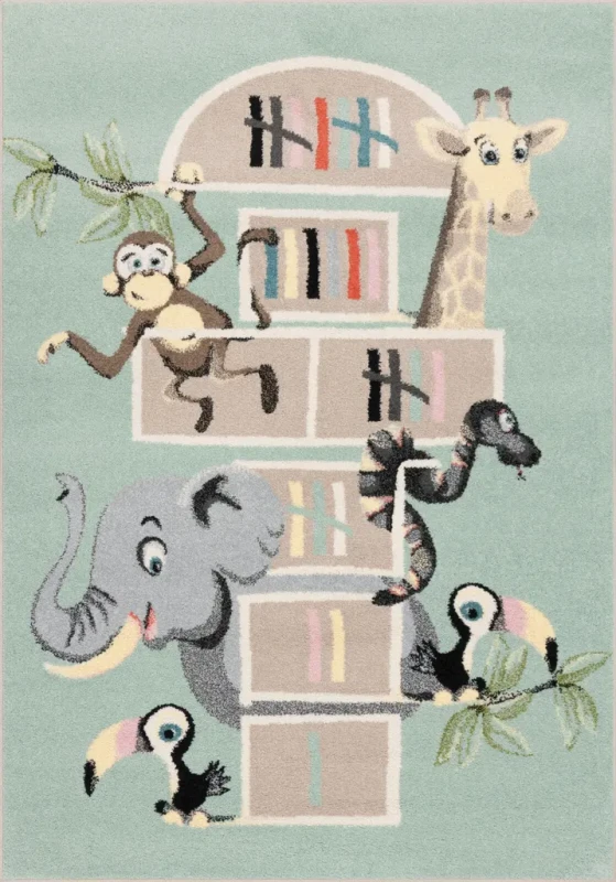 Dywan dziecięcy FD Funky Top Tom miętowy