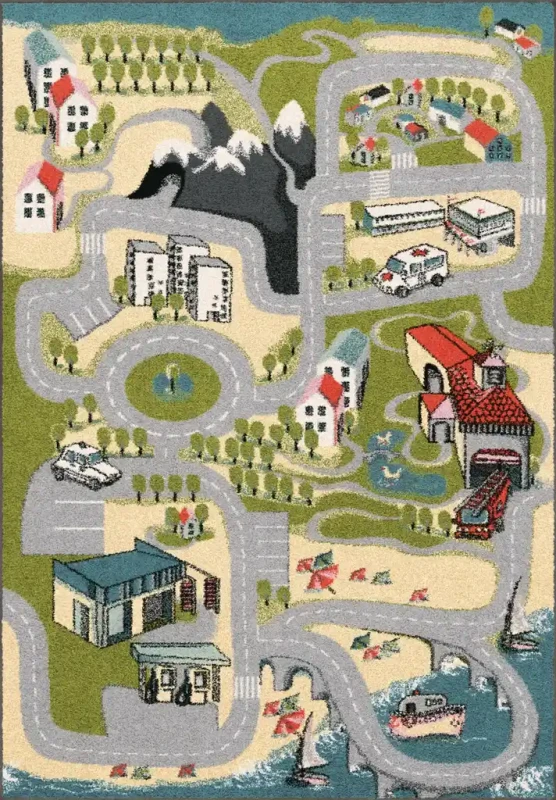 Dywan dziecięcy FD Funky Top Ugo kiwi