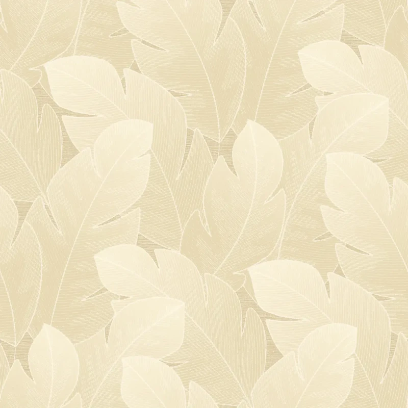 Tapeta botaniczna duże liście Casadeco Vegetals 201291212 Yuto.webp