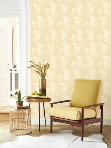 Tapeta roślinna do salonu Casadeco Vegetals 201291212 Yuto.webp