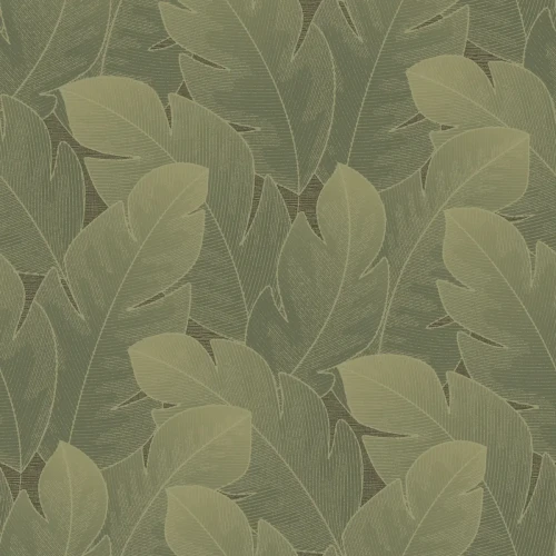 Tapeta botaniczna duże liście Casadeco Vegetals 201297606 Yuto.webp