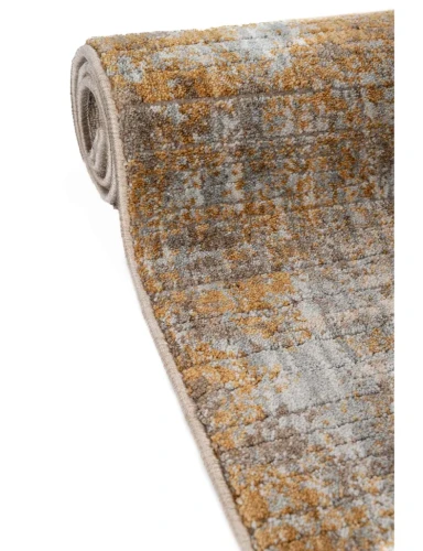 Dywan nowoczesny Country przecierka beżowo-brązowa struktura