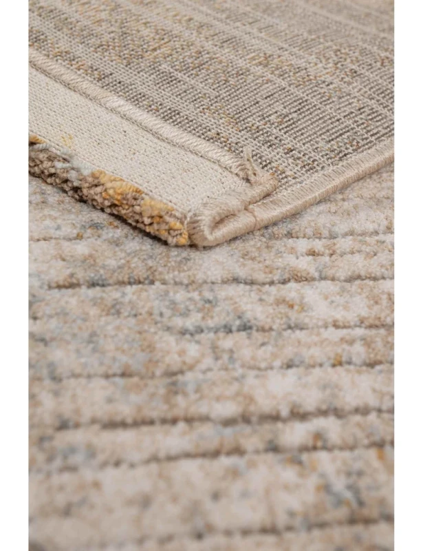 Dywan nowoczesny Country przecierka beżowo-brązowa spód i listwa