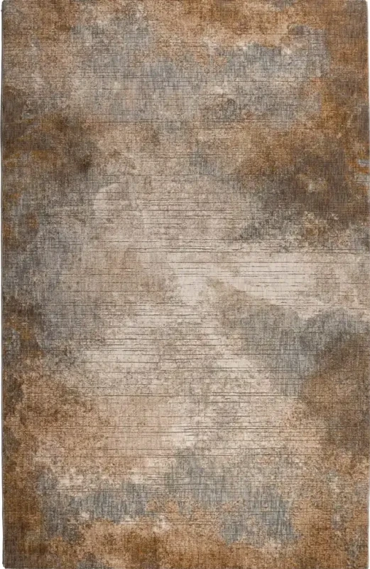 Dywan nowoczesny Country przecierka beżowo-brązowa