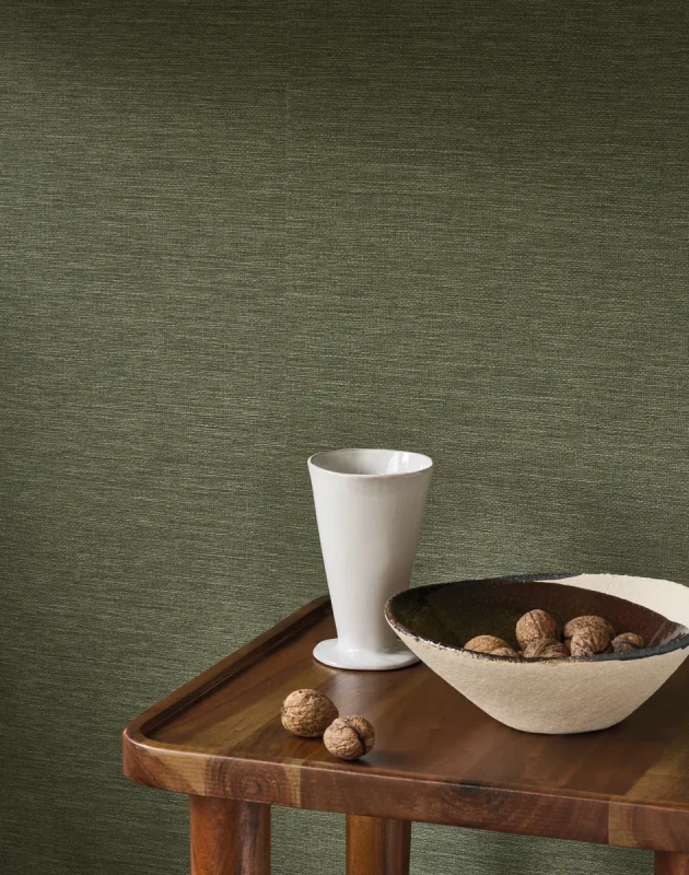 Zielona tapeta naturalna faktura Casadeco Vegetals 201307997 Boaco.webp
