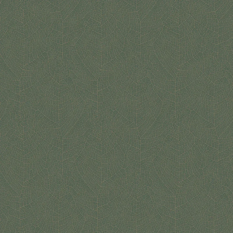 Tapeta zielona z żyłkami liści Casadeco Vegetals 201287909 Nola.webp