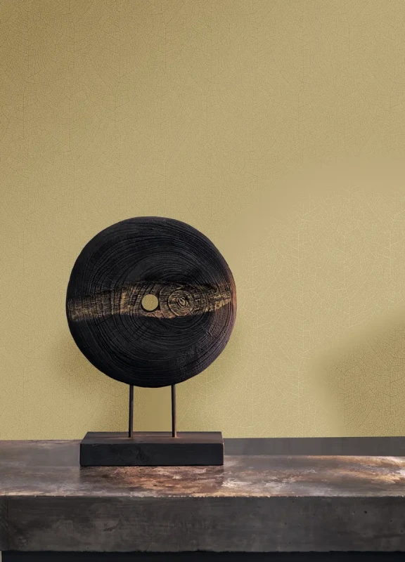 Złota tapeta wzór organiczny Casadeco Vegetals 201282332 Nola.webp