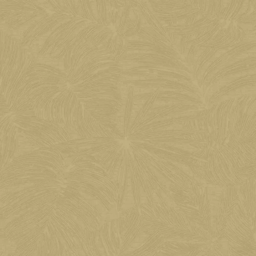 Złota tapeta w liście monstery Casadeco Vegetals 86432343 Granada.webp