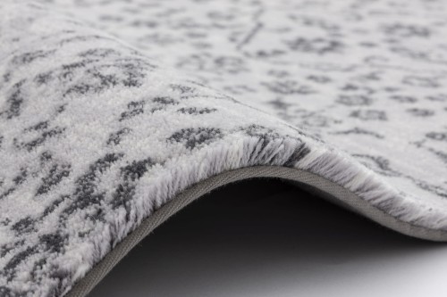 obszycie dywanu brzegi dywanu dywan wełniany Agnella aAgnus Claudine w kolorze platyna