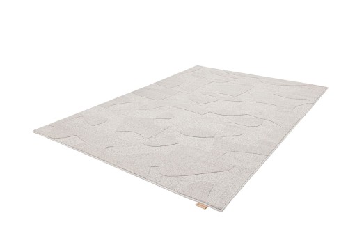 Dywan wełniany Agnella Ladnini Morphic Botanica jasny szary dywanywitek (6)