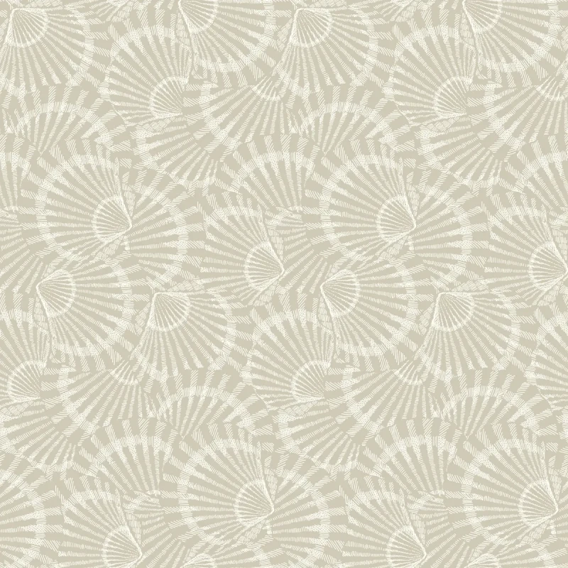 Tapeta art deco muszle Casadeco Seaside 201481616 Saint Malo