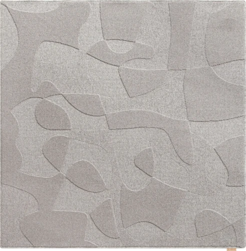 Dywan wełniany Agnella Ladnini Morphic Botanica - kolor szary kształt kwadrat rozmiar 200x200 cm