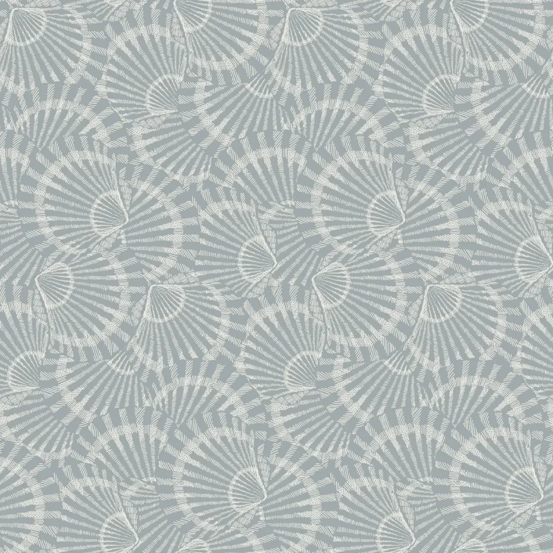 Tapeta w stylu morskim z muszlami Casadeco Seaside 201486303 Saint Malo