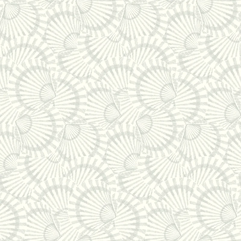 Tapeta w stylu morskim z muszlami Casadeco Seaside 201486161 Saint Malo