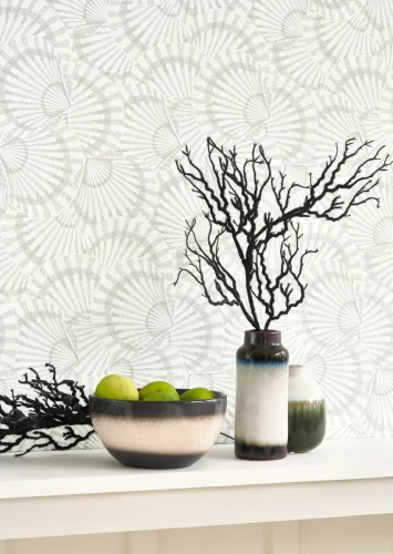 Tapeta morska do salonu Casadeco Seaside 201486161 Saint Malo