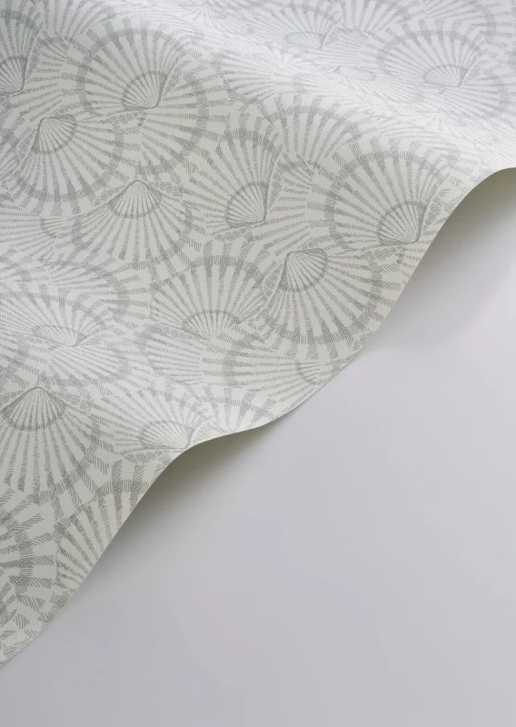 Tapeta z motywem muszelek Casadeco Seaside 201486161 Saint Malo