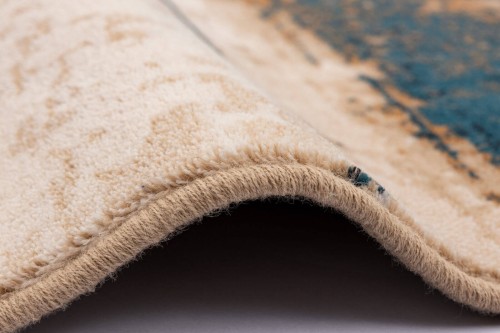 Dywan Agnella Isfahan ABRAZIO CIEMNY BEŻOWY wełniany 04.jpg