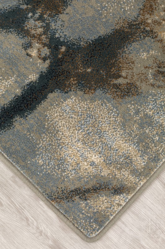 Dywan wełniany nowoczesny Dywilan Omega Elian iron obszycie