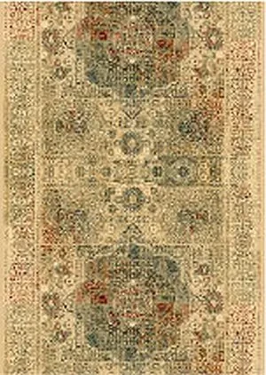 Chodnik wełniany Dywilan Omega Mamluk krem