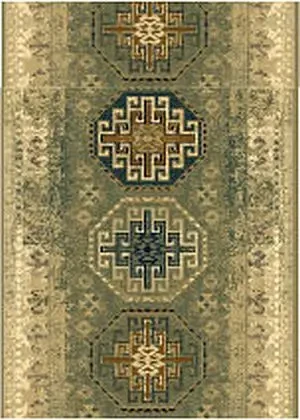 Chodnik wełniany Dywilan Polonia Ashan jadeit 2