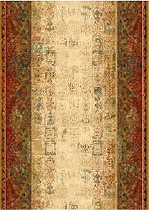 Chodnik wełniany Dywilan Polonia Pamuk czerwony 2