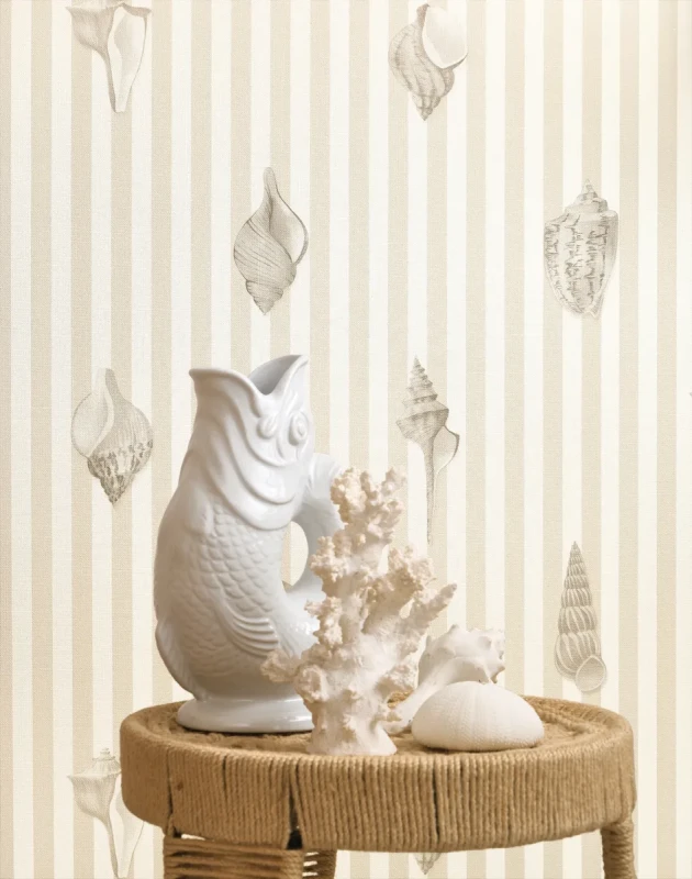 Tapeta w paski do salonu Casadeco Seaside 201521313 Noirmoutier.webp