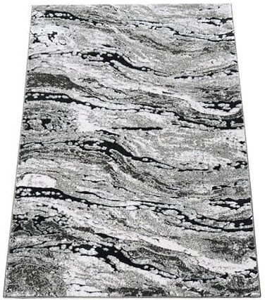 Dywan nowoczesny Miami Plus 0303 szary - rzut ukośny