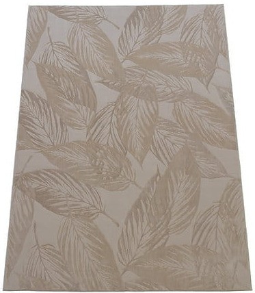 Dywan nowoczesny w liście Zurich 1925 różowy -rzut ukośny