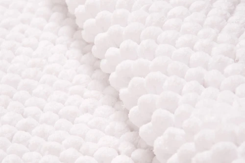 Dywanik łazienkowy Javo Premium biały - runo