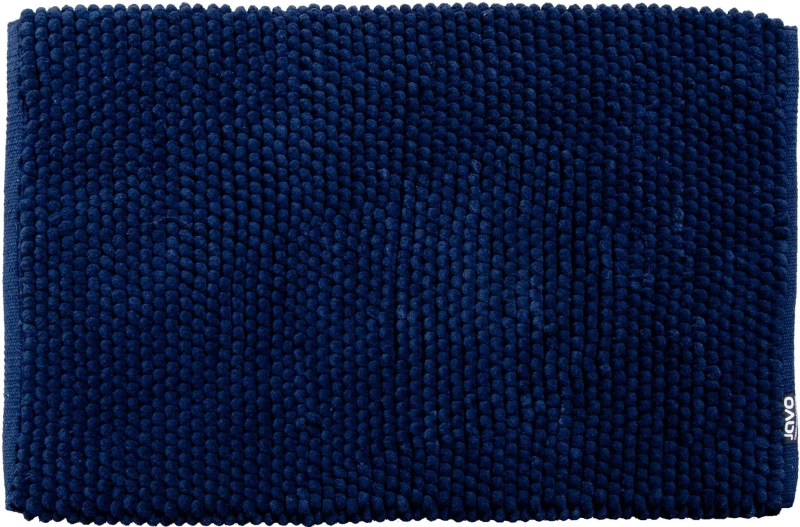 Dywanik łazienkowy Javo Premium granatowy w poziomie