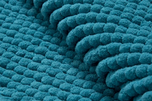 Dywanik łazienkowy Javo Premium turkusowy - runo